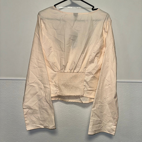 Wild Fable Women’s Long Sleeve Top Beige Size XXL NEW NWT Bell Sleeves Boho - Picture 11 of 12